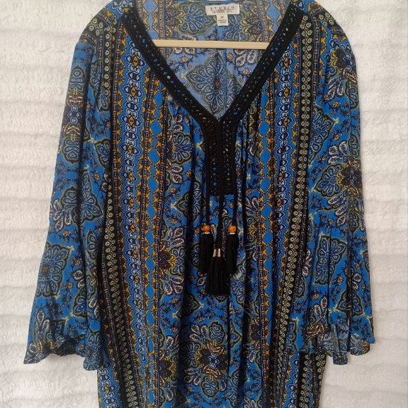 Bohemian Blouse EUC - Picture 1 of 4
